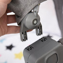 Box Neonati Portatile Pieghevole 0-12 Mesi con Palestrina  Grigio