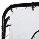 Porta da Calcio 2 in 1 con Rete 240x88x171,5 cm in Metallo 