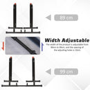 Parallele Fitness per Esercizi in Acciaio  Nere