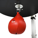 Piattaforma Boxe con Speed Ball Ø16 cm in Acciaio  Bianca