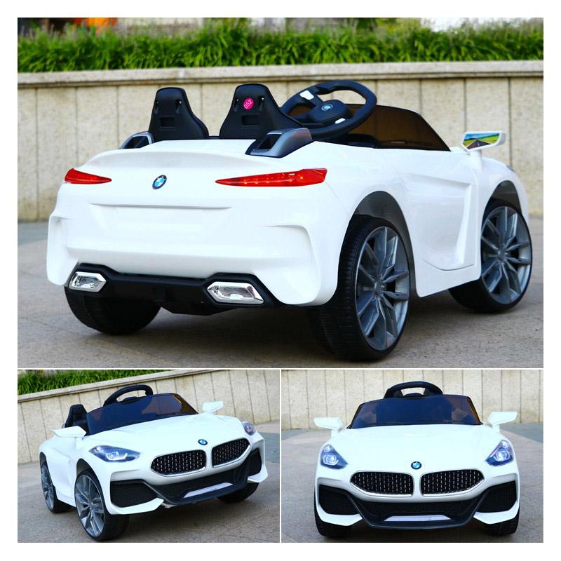 Macchina Elettrica per Bambini 2 Posti 12V Jepsen Bianca