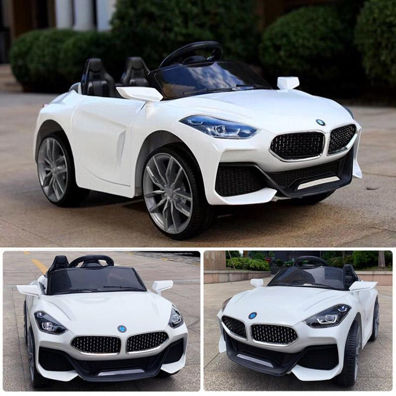 Macchina Elettrica per Bambini 2 Posti 12V Jepsen Bianca