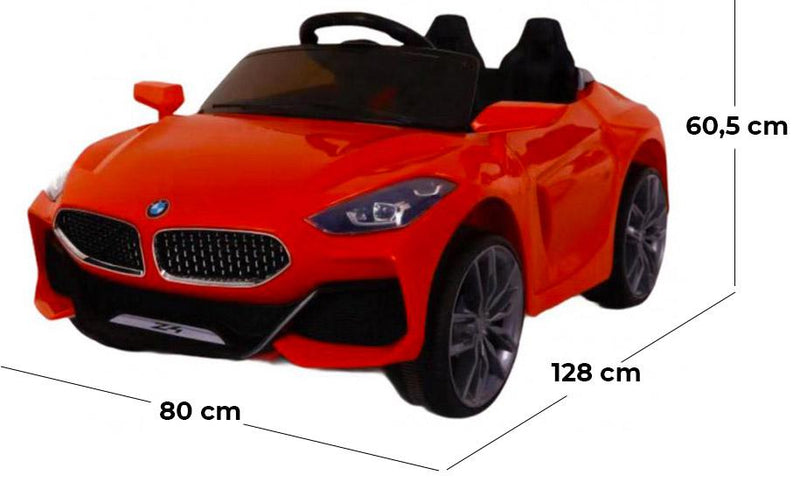 Macchina Elettrica per Bambini 2 Posti 12V Jepsen Rossa