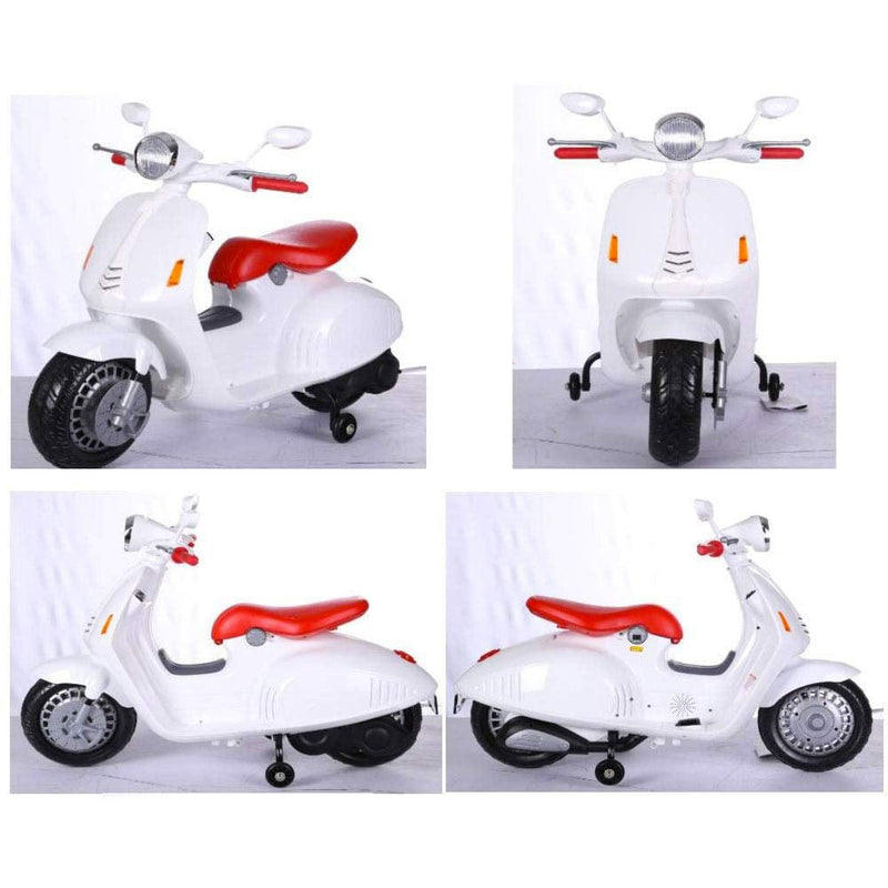 Scooter Elettrico per Bambini 6V Jepsen Bianco