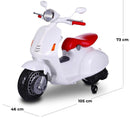 Scooter Elettrico per Bambini 6V Jepsen Bianco
