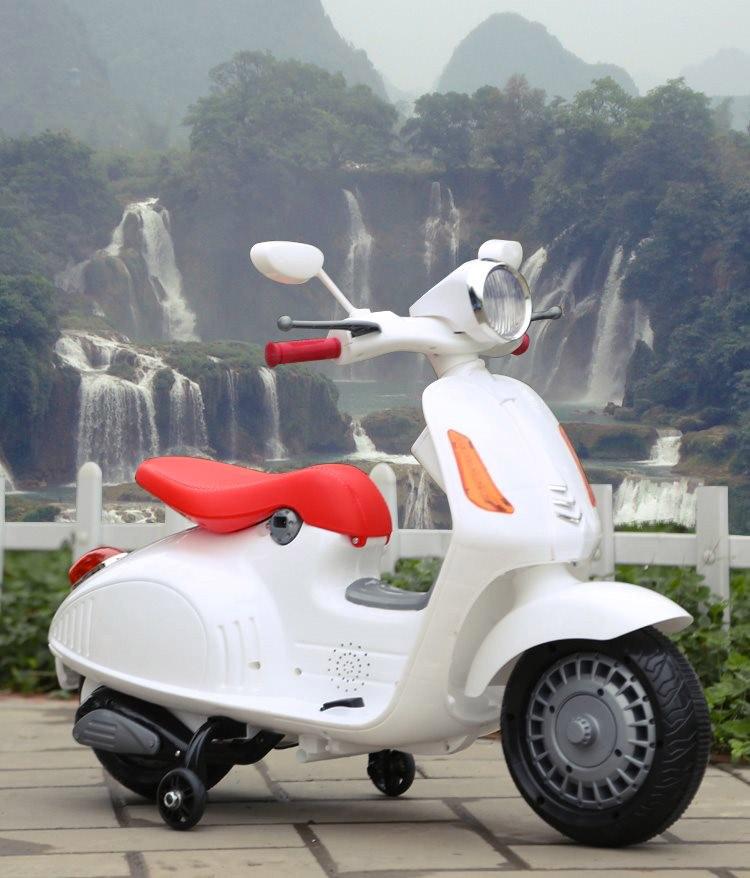 Scooter Elettrico per Bambini 6V Jepsen Bianco
