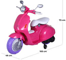 Scooter Elettrico per Bambini 6V Jepsen Rosa