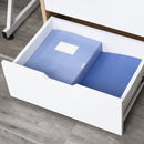 Cassettiera Portadocumenti da Ufficio 55x45x65,5 cm 3 Cassetti 