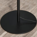 Lampada da Terra con Paralume in Metallo E27 Ø27,5x159 cm  Nera