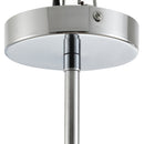 Lampadario a Soffitto Moderno 44 Pendenti in Vetro E14 Ø43x100 cm  Grigio