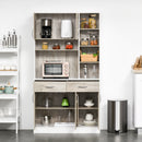 Mobile da Cucina Credenza  con Ante Cassetti e Vani Apeti 100x39x180 cm 