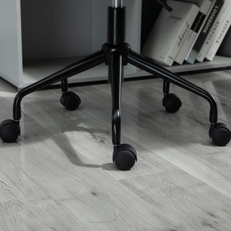 Sedia Poltrona Operativa da Ufficio in Tessuto  Rosa