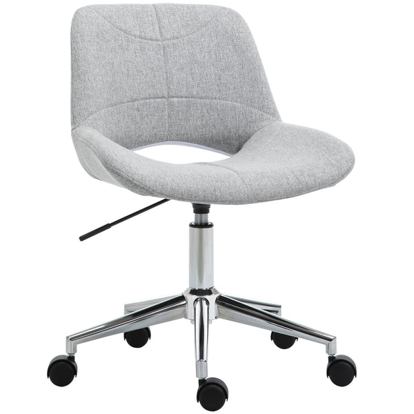 Operativer Bürostuhl aus hellgrauem Stoff prezzo