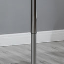 Tavolino Quadrato Altezza Regolabile 60x60x82-103 cm  Nero