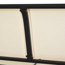 Dondolo d Giardino 2 Posti in Metallo e Tessuto Traspirante  Beige