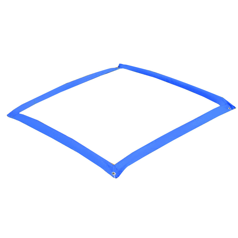 Set Ostacoli Slalom e Tunner per Addestramento Cani con Sacca di Trasporto  Giallo e Blu