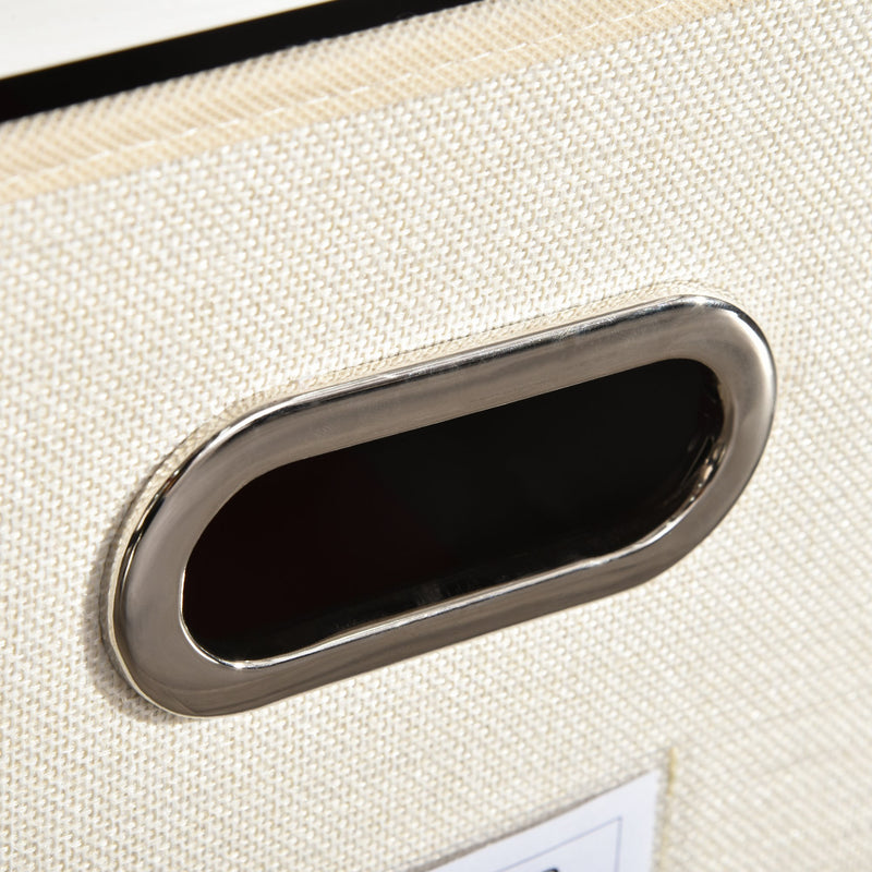 Cassettiera Portadocumenti da Ufficio 36x40x35 cm con Ruote  Bianca