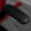 Sedia da Gaming Girevole Reclinabile in Similpelle  Nera