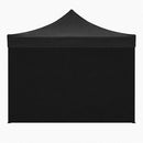 Telo Laterale per Gazebo 3x2 m Market in Tessuto Oxford Nero   