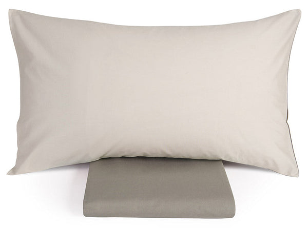 sconto Doppelseitiger Bettbezug mit Mitera Giada Beach und Prealpi Kissenbezügen in verschiedenen Größen