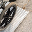 Rampa per Sedia a Rotelle Pieghevole Max 270 Kg in Alluminio Antiscivolo