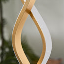 Lampada da Comodino Abat Jour a LED 12W Ø12,5x45 cm Oro