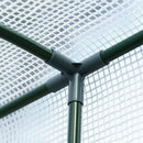 Serra da Giardino a Parete 143x118x212 cm in Polietilene Bianco