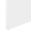 Tavolino Basso 90x60x42 cm in Truciolato Bianco