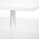 Tavolino Basso 90x60x42 cm in Truciolato Bianco