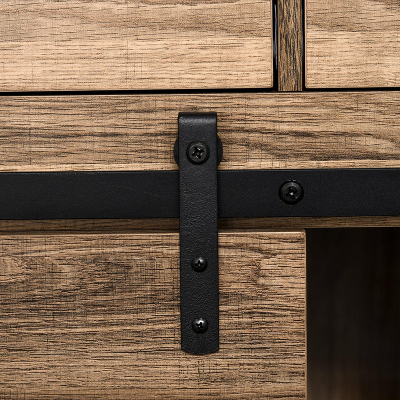 Credenza da Cucina 80x39x86 cm in Legno Naturale