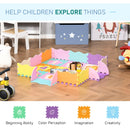 Tappeto Puzzle 25 Pezzi 120x31,5x1 cm con Numeri in EVA Multicolore