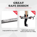 Monopattino 2 Ruote Pieghevole in Alluminio Nero