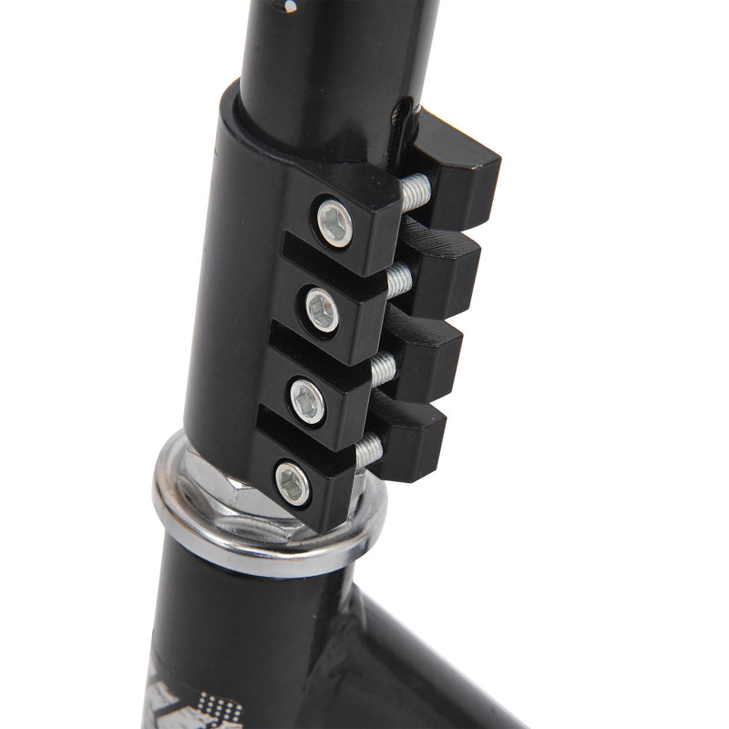 Monopattino 2 Ruote Pieghevole in Alluminio Nero