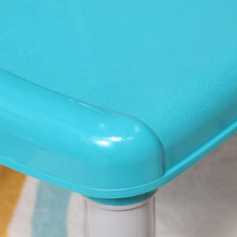 Tavolo Contenitore e 2 Sedie per Bambini in Polipropilene Multicolore