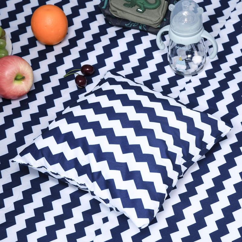 Casetta Tenda Indiana per Bambini 2x2x1,7m in Poliestere e Legno Blu