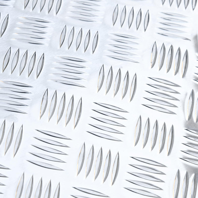 Rampa per Sedia a Rotelle 55x70x5 cm in Lega di Alluminio Antiscivolo in Lega di Alluminio Antiscivolo