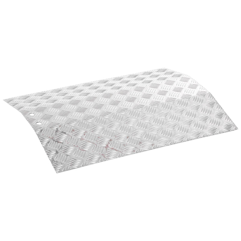 Rampa per Sedia a Rotelle 55x70x5 cm in Lega di Alluminio Antiscivolo in Lega di Alluminio Antiscivolo