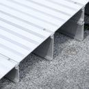 Rampa per Sedia a Rotelle H12,5 cm Max 318 Kg in Alluminio Antiscivolo