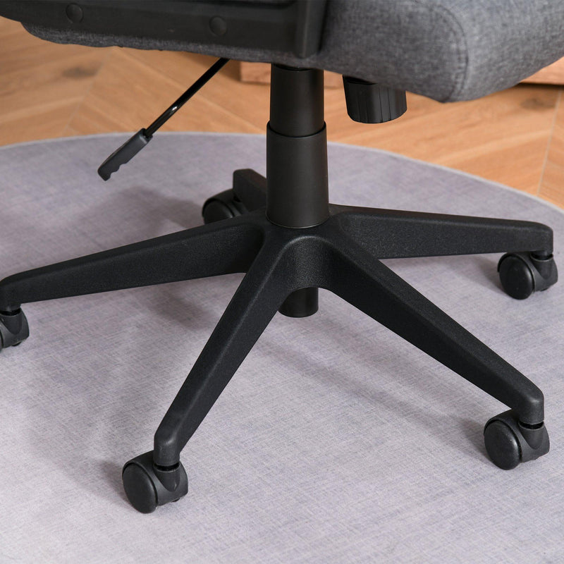 Sedia Poltrona Direzionare da Ufficio in Tessuto Grigio