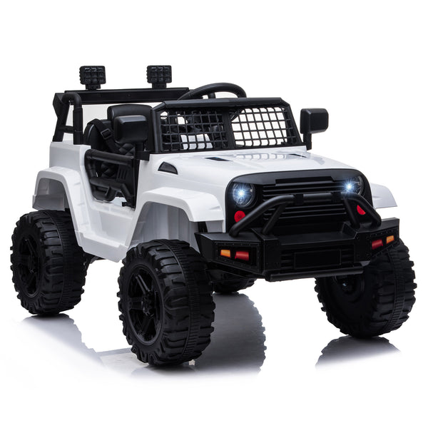online Elektroauto für Kinder 12V Offroad Weiß