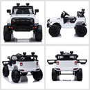 Macchina Elettrica per Bambini 12V Fuoristrada Bianca