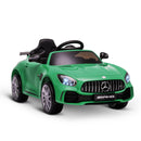 Macchina Elettrica per Bambini 12V con Licenza Mercedes GTR AMG Verde