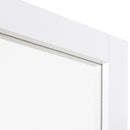 Specchio da Parete 52x72x1,9 cm con Cornice in MDF Bianca