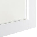 Specchio da Parete 52x72x1,9 cm con Cornice in MDF Bianca