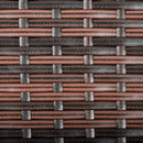 Tavolino Basso da Giardino 90x50x35 cm in Rattan Marrone