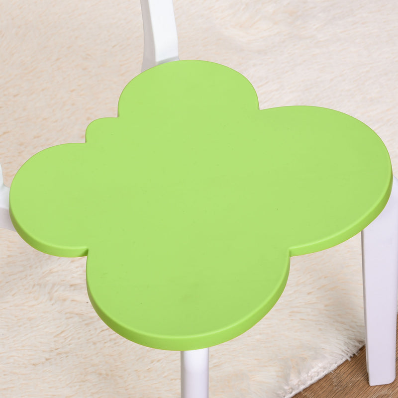 Set Tavolino con 2 Sedie per Bambini in Polipropilene Multicolor