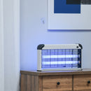 Zanzariera Elettrica 2 Lampade LED 15W Grigio