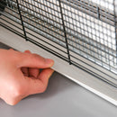 Zanzariera Elettrica 2 Lampade LED 15W Grigio