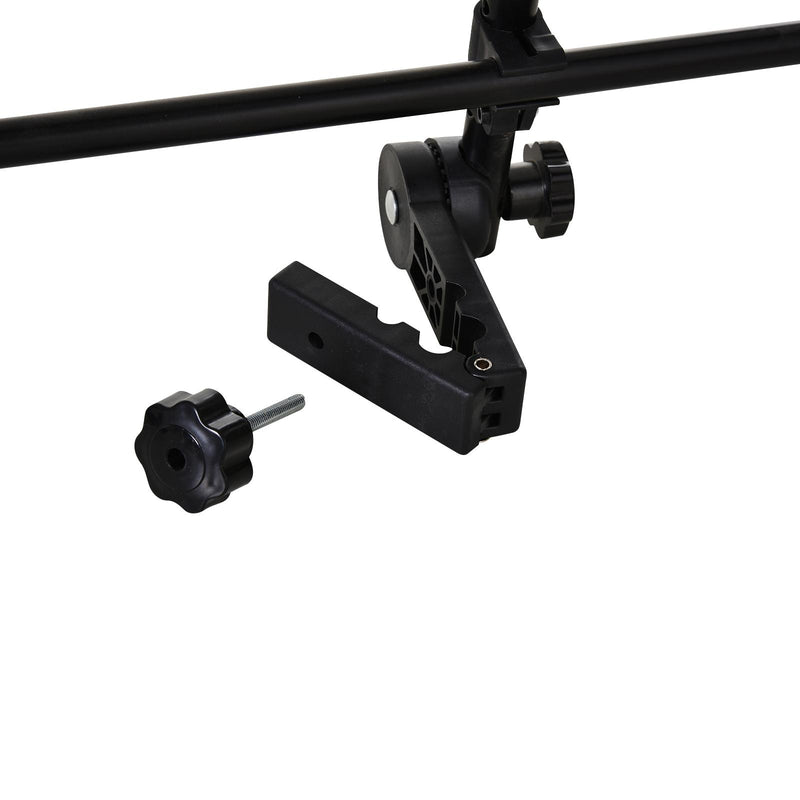 Griglia Divisoria Regolabile per Trasporto Cani per Auto Nera