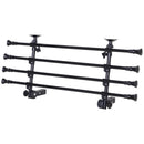 Griglia Divisoria Regolabile per Trasporto Cani per Auto Nera